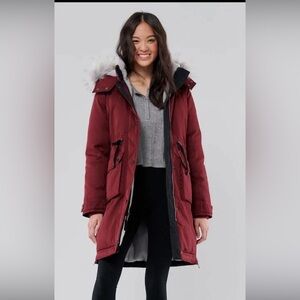 Hollister Ultimate Down Collection Parka Coat Jacket